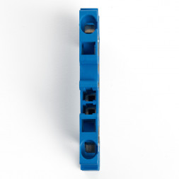 Зажим пружинный, 2-проводной проходной ЗНИ - 4,0 (JXB ST 4), синий STEKKER арт.39956