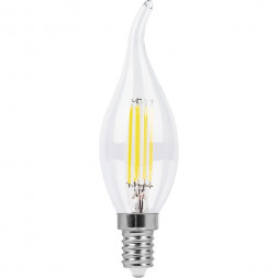Лампа светодиодная Feron LB-714 Свеча на ветру E14 11W 2700K арт.38010