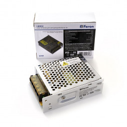 Трансформатор электронный для светодиодной ленты 60W 12V (драйвер), LB002 арт.41350