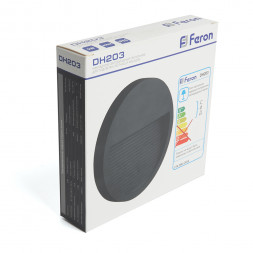 Светодиодный светильник Feron DH203 5W 4000K, IP65, черный