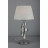 Настольная лампа Omnilux OML-60104-01 Genoa 1хE27х60W хром