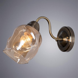 Светильник настенный Arte Lamp A7758AP-1AB RICCIO античная бронза 1хE27х60W 220V