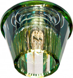 Светильник встраиваемый Feron JD150 потолочный JСD9 G9 прозрачный-желтый арт.18777