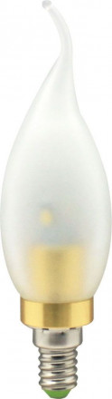 Лампа светодиодная, 6LED(3.5W) 230V E14 2700K матовая золото, LB-71 арт.25314