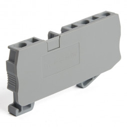 LD561-1-25 Торцевая заглушка для ЗНИ LD553 2,5 мм2  (JXB 2,5), серый STEKKER арт.39985