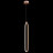 Светильник подвесной Maytoni MOD017PL-L13G Chain Матовое Золото LEDx17W