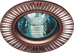 Светильник встраиваемый Feron GS-M369 потолочный MR16 G5.3 коричневый