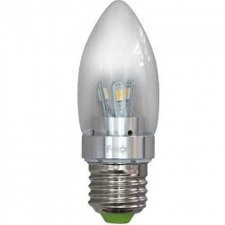 Лампа светодиодная, 6LED(3.5W) 230V E27 2700K хром, LB-70 арт.25272
