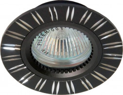 Светильник встраиваемый Feron GS-M393 потолочный MR16 G5.3 черный