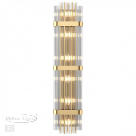 4853/6W HALL ODL_EX21 11 золото/стекло Настенный светильник E14 6*40W высота 1170см EMPIRE