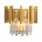 Светильник настенный Omnilux OML-69701-02 Gaeta 2хE14х40W матовое золото