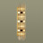 4854/4W HALL ODL_EX21 11 золото/стекло Настенный светильник E14 4*40W высота 890см EMPIRE