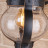 Barrel D черное золото уличный настенный светильник Elektrostandard GL 1025D