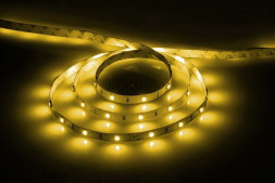 Cветодиодная LED лента Feron LS606, 30SMD(5050)/м 7.2Вт/м  5м IP20 12V желтый