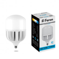 Лампа светодиодная Feron LB-65 E27-E40 100W 6400K арт.25827