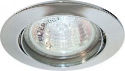Светильник встраиваемый Feron DL308 потолочный MR16 G5.3 хром