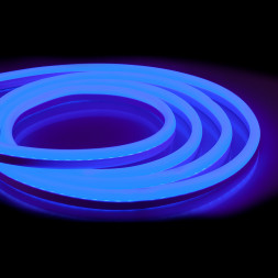 Cветодиодная LED лента Feron LS721 неоновая, 144SMD(2835)/м 12Вт/м  50м IP67 220V синий арт.32713