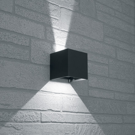 Светильник уличный светодиодный Feron DH012, 2*3W, 450Lm, 3000K, черный арт.48098