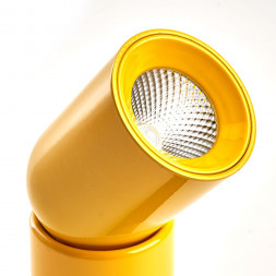 Светодиодный светильник Feron AL114 трековый однофазный на шинопровод 10W 4000K 35 градусов желтый