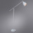 Торшер Arte Lamp A2054PN-1WH BRACCIO белый 1хE27х60W 220V