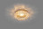 Светильник встраиваемый Feron CD4141 потолочный MR16 G5.3 розовый, золотистый арт.19291