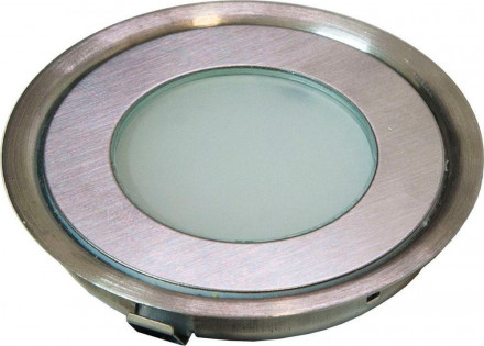 Светодиодный светильник Feron G1030 встраиваемый 4W RGB серебристый