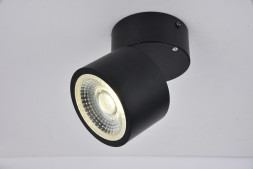 Светильник светодиодный LINVEL LED-RPL NS 15 12W 4000K 800Lm 220-240V Черный 85x85x105мм угол рассеивания 35°