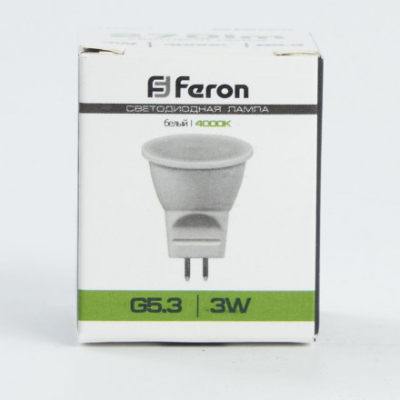 Лампа светодиодная Feron LB-271 MR11 G5.3 3W 4000K арт.25552