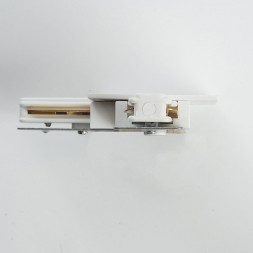 Коннектор угловой однофазный для встраиваемого шинопровода, белый, LD1005