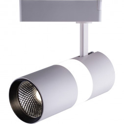 Светодиодный светильник Feron AL108 трековый на шинопровод 12+5W, 35 градусов, 4000К и подсветка 6500К арт.32453