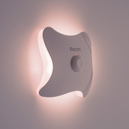 Светильник ночник на магните Feron 8LED , 3*ААА battery 93*93*38мм, FN2020 арт.41192