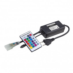 Контроллер для гибкого неона RGB LS001 220V 5050 с ПДУ (ИК) IP20 Elektrostandard LSC 011