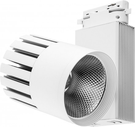 Светодиодный светильник Feron AL105 трековый на шинопровод 20W 4000K, 35 градусов, белый,  3-х фазный арт.32947