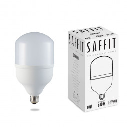 Лампа светодиодная SAFFIT SBHP1060 E27-E40 60W 6400K арт.55097