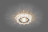 Светильник встраиваемый с белой LED подсветкой Feron CD2917 потолочный MR16 G5.3 прозрачный