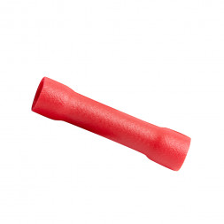 Гильза соединительная изолированная STEKKER LD301-0515 сечение 0,5-1,5 мм2, 19A, красный (10шт в упаковке) арт.39400