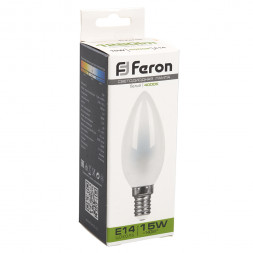 Лампа светодиодная Feron LB-717 Свеча E14 15W 4000K арт.38257