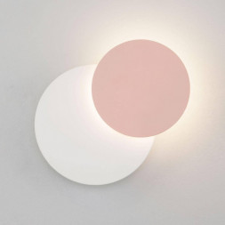 Настенный светодиодный светильник Eurosvet 40135/1 белый/розовый