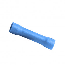 Гильза соединительная изолированная STEKKER LD301-1525 сечение 1,5-2,5 мм2, 27A, синий (10шт в упаковке) арт.39401