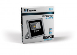 Светодиодный прожектор Feron LL-271 IP66 10W синий