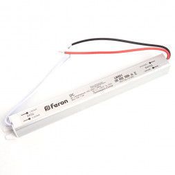 Трансформатор электронный для светодиодной ленты 24W 12V( ультратонкий драйвер), LB001 арт.48011