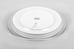 Светодиодный управляемый светильник накладной Feron AL5000 тарелка 60W 3000К-6500K белый с кантом