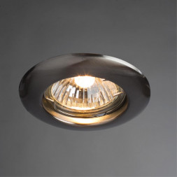 Светильник потолочный Arte Lamp A1203PL-1SS PRAKTISCH матовое серебро 1хGU10х50W 220V