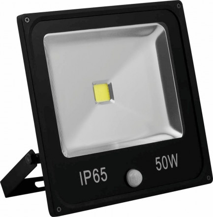 Светодиодный прожектор Feron с встроенным датчиком LL-863 IP65 50W 6400K