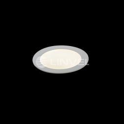 Светильник LINVEL RPL1  6W 4000 K  круг, наруж диаметр 120 мм , врезной 105 мм