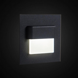 Подсветка для лестниц и ступеней Citilux CLD006K5 Скалли Черный LED 1W 3000K
