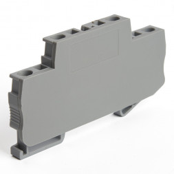LD563-1-40 Торцевая заглушка для ЗНИ LD555 4 мм2  (JXB 4), серый STEKKER арт.39990