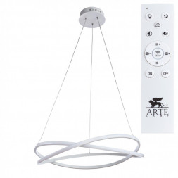 Люстра подвесная Arte Lamp A2522SP-2WH SWING белый LEDх162W 3000-6000К 220V