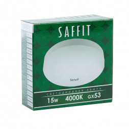 Лампа светодиодная SAFFIT SBGX5315 GX53 15W 2700K арт.55191