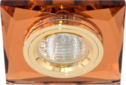Светильник встраиваемый Feron 8150-2 потолочный MR16 G5.3 коричневый арт.18640